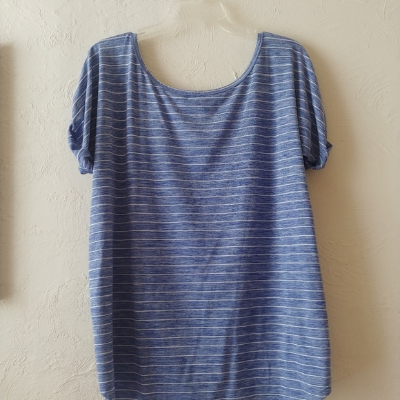 Final sale 🌟 GapFit rolled sleeve striped tee - Picture 3 of 7